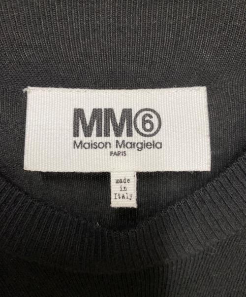 MM6 Maison Margiela（エムエムシックスメゾンマルジェラ）MM6 Maison Margiela (エムエムシックスメゾンマルジェラ) MM6 Maison Margiela ニット ブラック サイズ:XSの古着・服飾アイテム