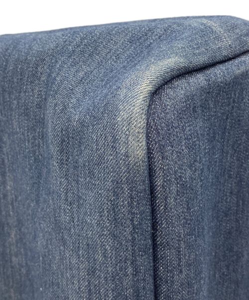 PRADA（プラダ）PRADA (プラダ) Denim+Vitello トートバッグ インディゴの古着・服飾アイテム