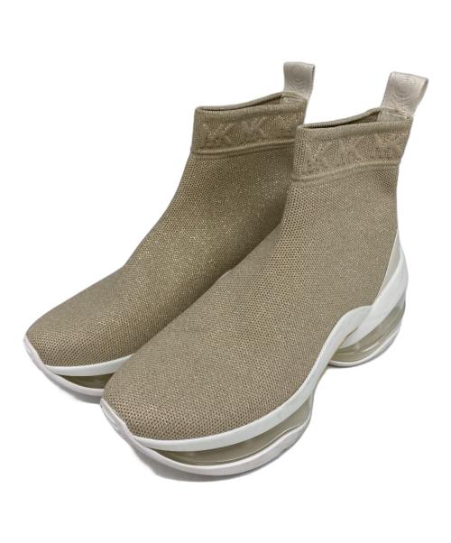 MICHAEL KORS（マイケル・コース）MICHAEL KORS (マイケル・コース) エクストリーム ブーティ ベージュ サイズ:25cmの古着・服飾アイテム