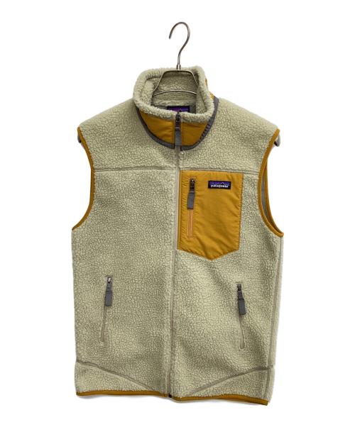 Patagonia（パタゴニア）Patagonia (パタゴニア) ボアベスト ベージュ サイズ:Ｓの古着・服飾アイテム