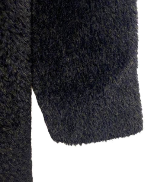 MaxMara（マックスマーラ）MaxMara (マックスマーラ) アルパカ混シャギーコート ブラック サイズ:36の古着・服飾アイテム