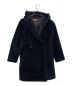 MaxMara（マックスマーラ）の古着「アルパカ混シャギーコート」｜ブラック