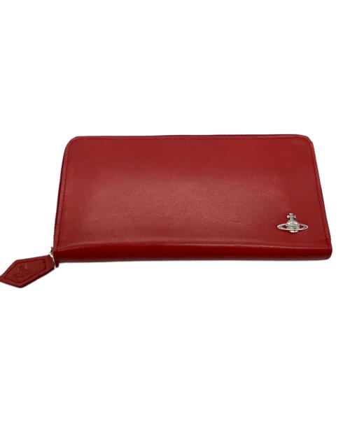 Vivienne Westwood（ヴィヴィアンウエストウッド）Vivienne Westwood (ヴィヴィアンウエストウッド) 長財布 レッドの古着・服飾アイテム