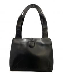 Salvatore Ferragamo（サルヴァトーレ フェラガモ）の古着「ハンドバッグ」｜ブラック