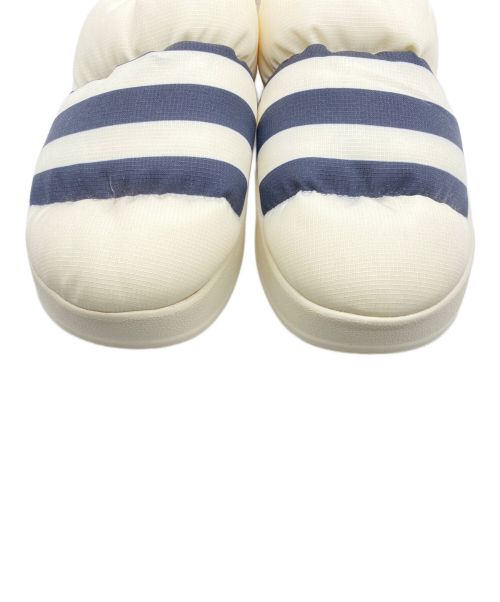 adidas（アディダス）adidas (アディダス) パフィレッタ ベージュ×ブラック サイズ:29 未使用品の古着・服飾アイテム