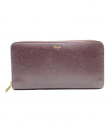 CELINE（セリーヌ）の古着「ジップドウォレット」｜ブラウン