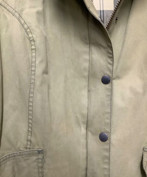 Barbour（バブアー）Barbour (バブアー) コート オリーブ×ブラウン サイズ:Lの古着・服飾アイテム