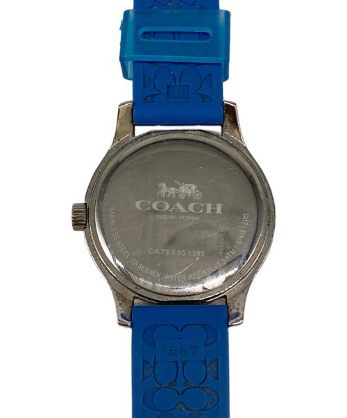 COACH（コーチ）COACH (コーチ) 腕時計 ブルーの古着・服飾アイテム