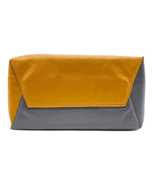 MARNI（マルニ）MARNI (マルニ) レザー製 MUSEO SOFTミニバッグ オレンジの古着・服飾アイテム