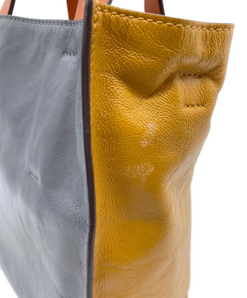 MARNI（マルニ）MARNI (マルニ) レザー製 MUSEO SOFTミニバッグ オレンジの古着・服飾アイテム