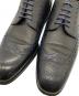 中古・古着 HUGO BOSS (ヒューゴ ボス) ウィングチップシューズ ブラック×ブルー サイズ:26.5：8000円