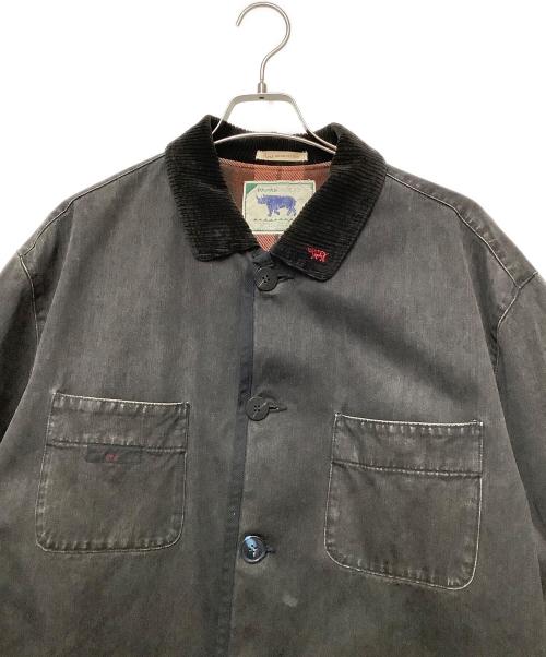 PAPAS ISLAND（パパス アイランド）PAPAS ISLAND (パパス アイランド) 中綿ジャケット グレー サイズ:Lの古着・服飾アイテム