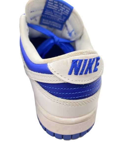 NIKE（ナイキ）NIKE (ナイキ) DUNK LOW RETRO RACER ホワイト×ブルー サイズ:26.5の古着・服飾アイテム