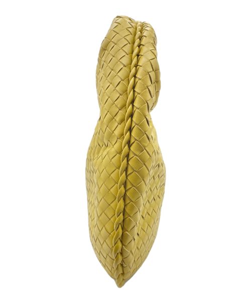 BOTTEGA VENETA（ボッテガベネタ）BOTTEGA VENETA (ボッテガベネタ) イントレチャート ハンドバッグ イエローの古着・服飾アイテム