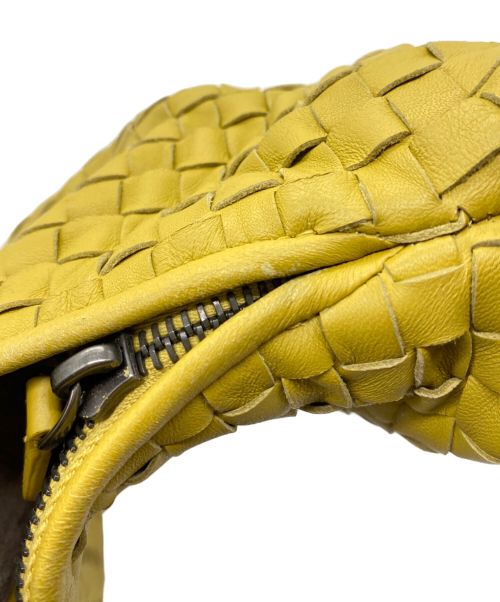 BOTTEGA VENETA（ボッテガベネタ）BOTTEGA VENETA (ボッテガベネタ) イントレチャート ハンドバッグ イエローの古着・服飾アイテム