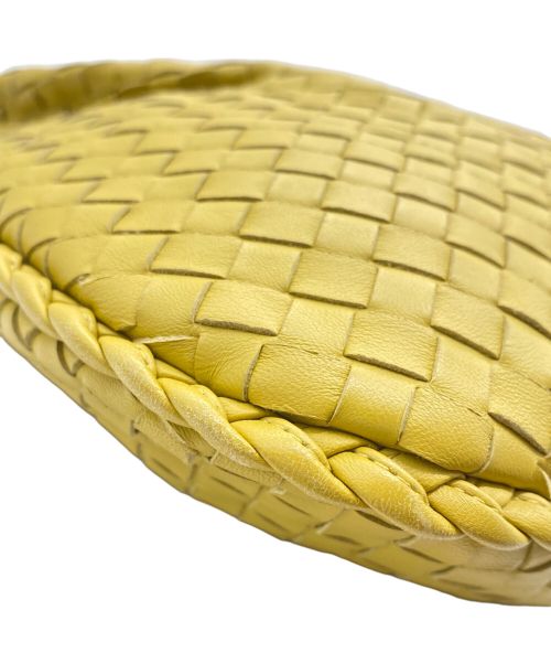 BOTTEGA VENETA（ボッテガベネタ）BOTTEGA VENETA (ボッテガベネタ) イントレチャート ハンドバッグ イエローの古着・服飾アイテム