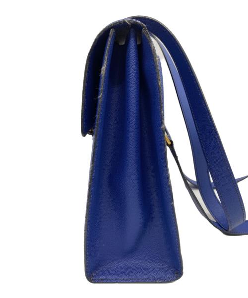 CELINE（セリーヌ）CELINE (セリーヌ) ハンドバッグ ブルーの古着・服飾アイテム