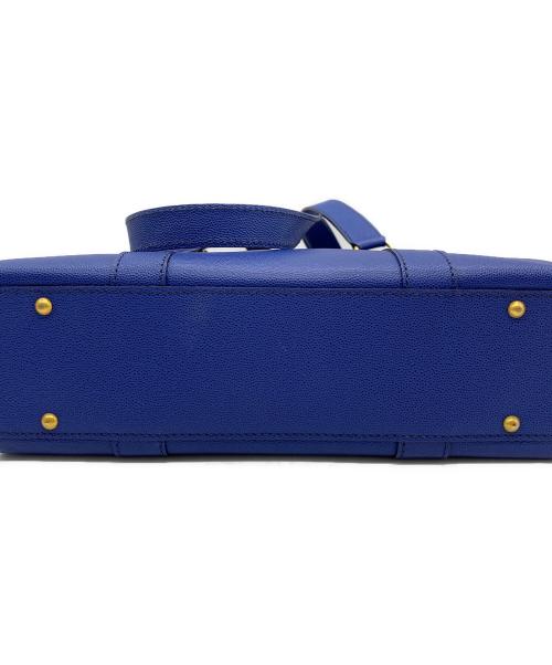 CELINE（セリーヌ）CELINE (セリーヌ) ハンドバッグ ブルーの古着・服飾アイテム