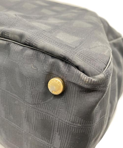 CHANEL（シャネル）CHANEL (シャネル) ニュートラベルライン トートMM ブラックの古着・服飾アイテム