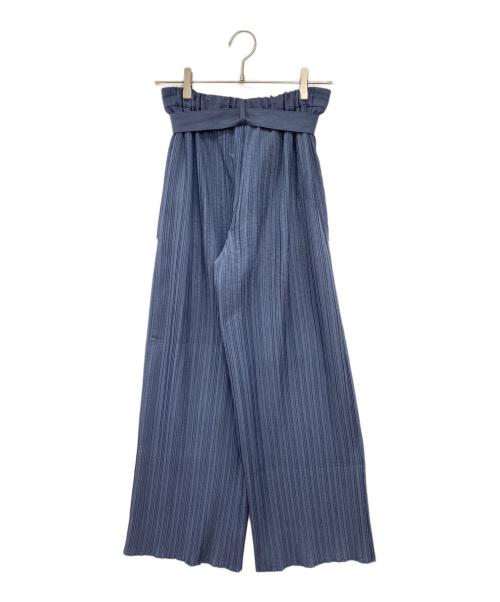 THE KEIJI（ザ・ケイジ）THE KEIJI (ザ・ケイジ) プリーツパンツ ネイビーの古着・服飾アイテム