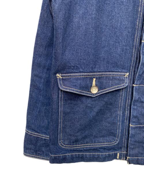 EIGHT G（エイトジー）EIGHT G (エイトジー) フーデットデニムジャケット インディゴ サイズ:Mの古着・服飾アイテム