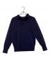 POLO RALPH LAUREN（ポロ・ラルフローレン）の古着「ニットポロシャツ」｜ネイビー