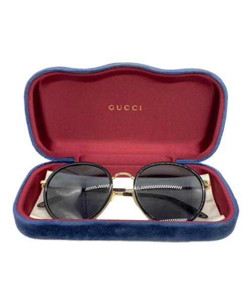 GUCCI（グッチ）GUCCI (グッチ) GUCCI  ボストン　サングラス ブラックの古着・服飾アイテム
