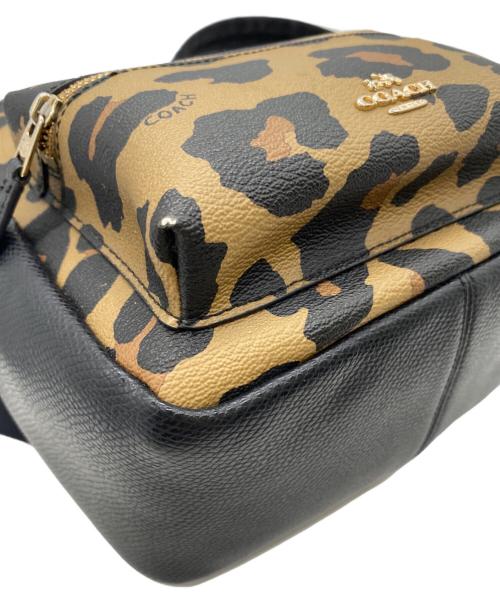 COACH（コーチ）COACH (コーチ) ミニリュック ブラック×カーキの古着・服飾アイテム