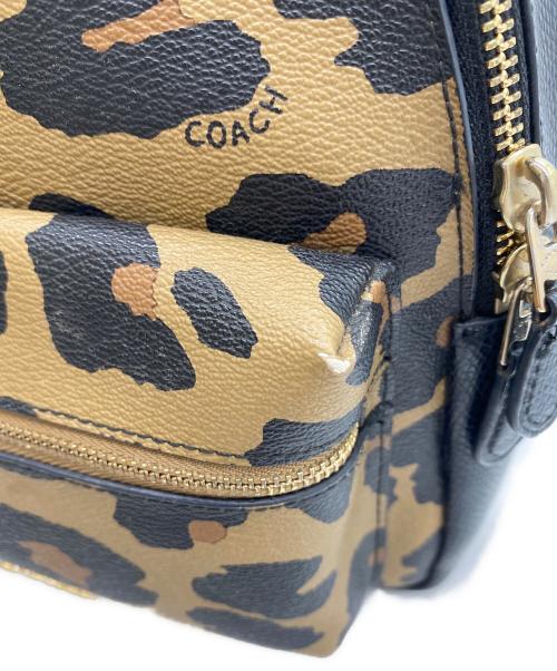 COACH（コーチ）COACH (コーチ) ミニリュック ブラック×カーキの古着・服飾アイテム
