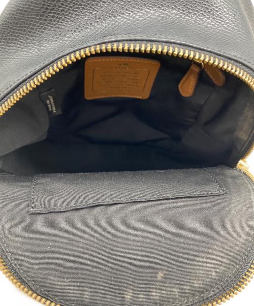 COACH（コーチ）COACH (コーチ) ミニリュック ブラック×カーキの古着・服飾アイテム