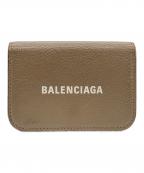 BALENCIAGAバレンシアガ）の古着「CASH ミニウォレット」｜ブラウン