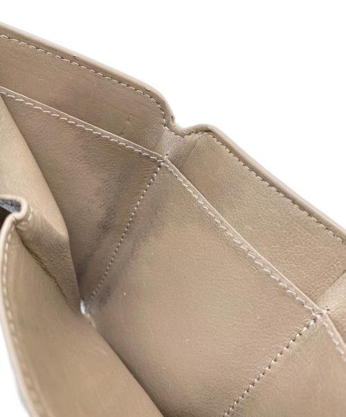 BALENCIAGA（バレンシアガ）BALENCIAGA (バレンシアガ) CASH ミニウォレット ブラウンの古着・服飾アイテム