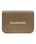 BALENCIAGA（バレンシアガ）の古着「CASH ミニウォレット」｜ブラウン