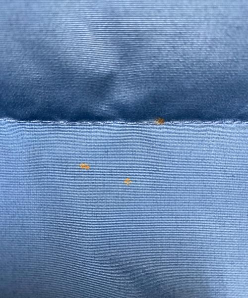 sixty forty（シックスティフォーティ）sixty forty (シックスティフォーティ) ダウンベスト ブルー×カーキ サイズ:Sの古着・服飾アイテム