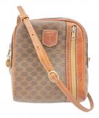 CELINEセリーヌ）の古着「マカダム柄 ミニショルダーバッグ」｜ブラウン