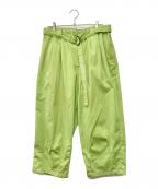 TIGHTBOOTH PRODUCTIONタイトブースプロダクション）の古着「BALLOON SLACKS」｜グリーン