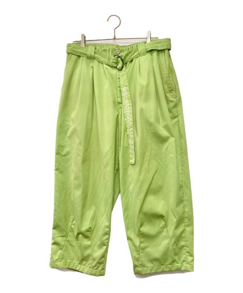 TIGHTBOOTH PRODUCTION（タイトブースプロダクション）TIGHTBOOTH PRODUCTION (タイトブースプロダクション) BALLOON SLACKS グリーン サイズ:XLの古着・服飾アイテム