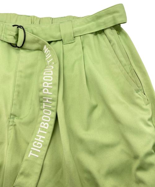 TIGHTBOOTH PRODUCTION（タイトブースプロダクション）TIGHTBOOTH PRODUCTION (タイトブースプロダクション) BALLOON SLACKS グリーン サイズ:XLの古着・服飾アイテム