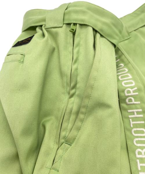 TIGHTBOOTH PRODUCTION（タイトブースプロダクション）TIGHTBOOTH PRODUCTION (タイトブースプロダクション) BALLOON SLACKS グリーン サイズ:XLの古着・服飾アイテム