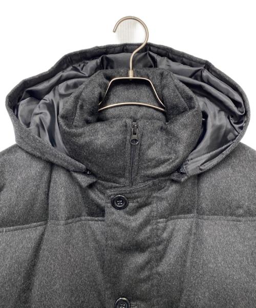 Wind Armor（ウィンドアーマー）Wind Armor (ウィンドアーマー) カシミヤダウンジャケット ブラック サイズ:Lの古着・服飾アイテム