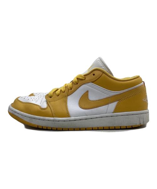 NIKE（ナイキ）NIKE (ナイキ) Air Jordan 1 Low イエロー×ホワイト サイズ:27㎝の古着・服飾アイテム