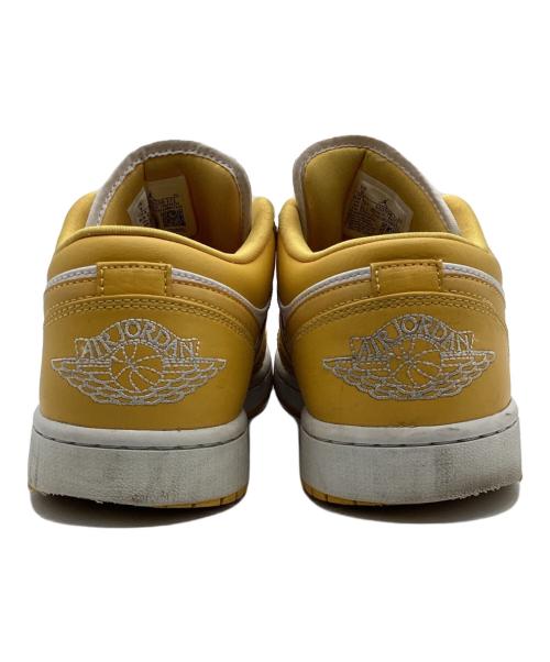 NIKE（ナイキ）NIKE (ナイキ) Air Jordan 1 Low イエロー×ホワイト サイズ:27㎝の古着・服飾アイテム