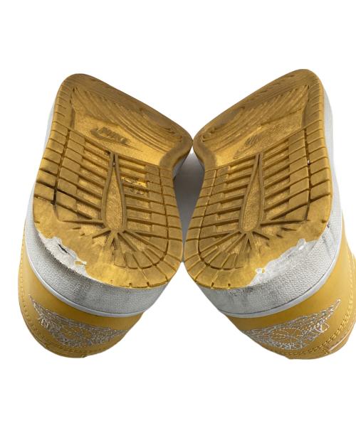 NIKE（ナイキ）NIKE (ナイキ) Air Jordan 1 Low イエロー×ホワイト サイズ:27㎝の古着・服飾アイテム