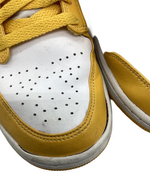 NIKE（ナイキ）NIKE (ナイキ) Air Jordan 1 Low イエロー×ホワイト サイズ:27㎝の古着・服飾アイテム