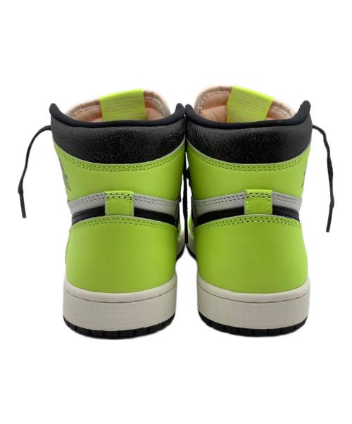 NIKE（ナイキ）NIKE (ナイキ) Air Jordan 1 High OG イエロー×ブラック×ホワイト サイズ:26.5cmの古着・服飾アイテム