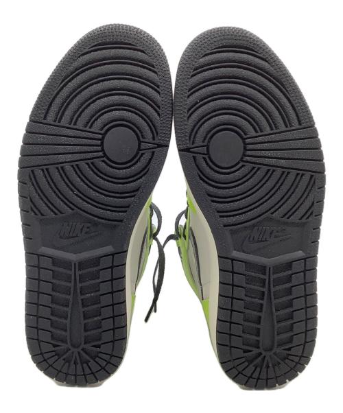 NIKE（ナイキ）NIKE (ナイキ) Air Jordan 1 High OG イエロー×ブラック×ホワイト サイズ:26.5cmの古着・服飾アイテム