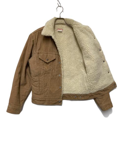 LEVI'S（リーバイス）LEVI'S (リーバイス) コーデュロイボアジャケット ブラウン サイズ:38の古着・服飾アイテム