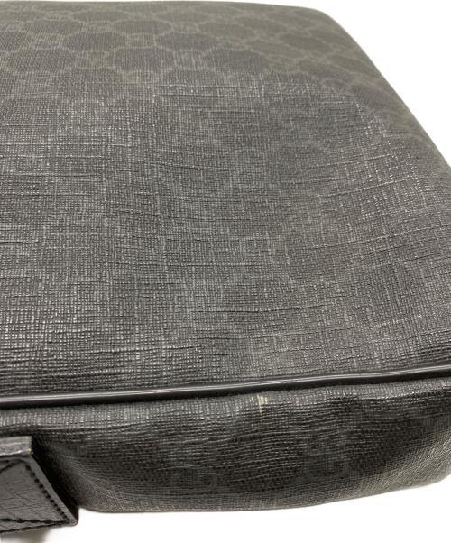 GUCCI（グッチ）GUCCI (グッチ) GGスプリームショルダーバッグ ブラックの古着・服飾アイテム