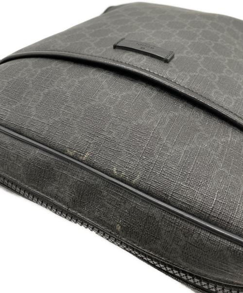 GUCCI（グッチ）GUCCI (グッチ) GGスプリームショルダーバッグ ブラックの古着・服飾アイテム