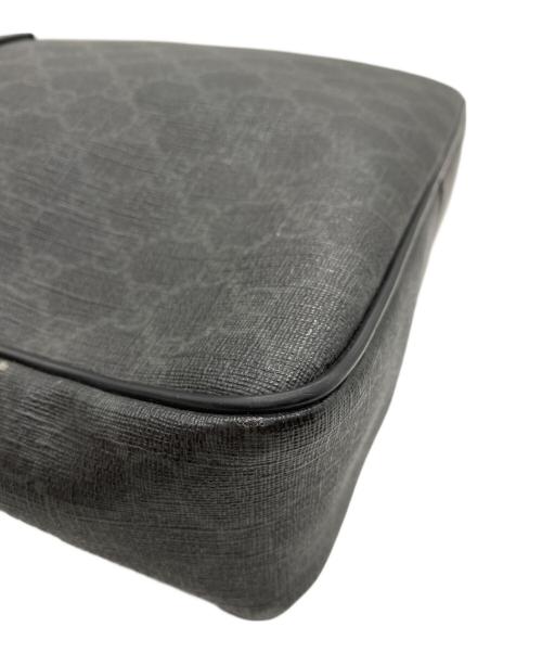 GUCCI（グッチ）GUCCI (グッチ) GGスプリームショルダーバッグ ブラックの古着・服飾アイテム